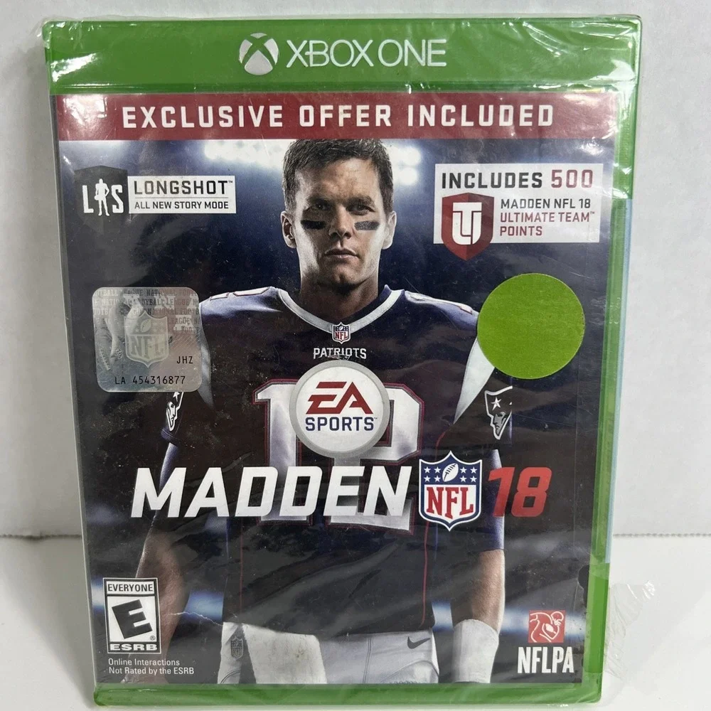 Madden NFL 18 Microsoft Xbox One EA Sports 500 Ultimate Team Points New